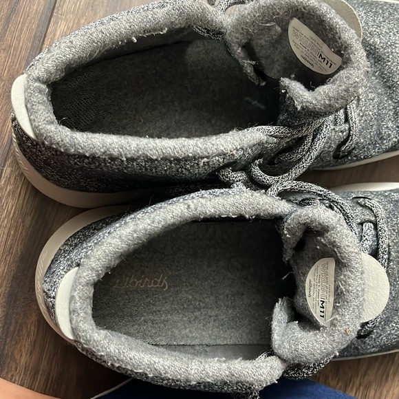 Allbirds Men’s Runner Up Mizzle Wool High Top Gray Sneakers Size 11 - Picture 7 of 7
